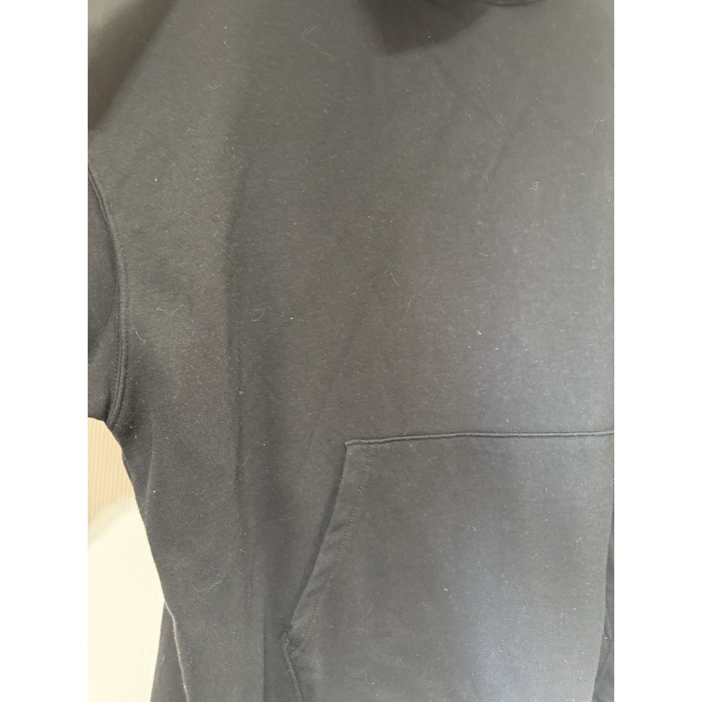 Mens 2XL Black Hoodie‎ Sweatshirt Classic Basic No Boundaries Pullover - Picture 3 of 8